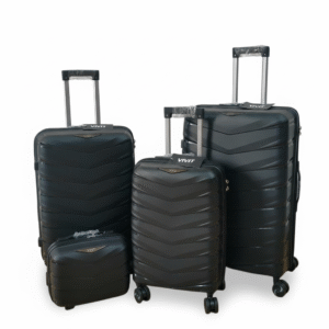 طقم حقائب سفر لون أسود