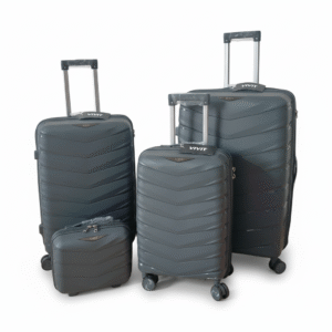 طقم حقائب سفر لون رمادي