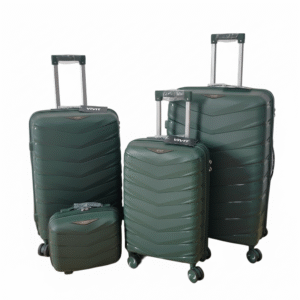 طقم حقائب سفر لون أخضر